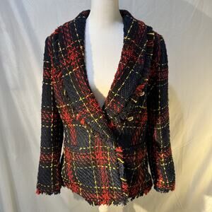 Halogen Shawl Collar Tweed Blazer – Nordstrom – Women’s Size 1 (Medium) Academia